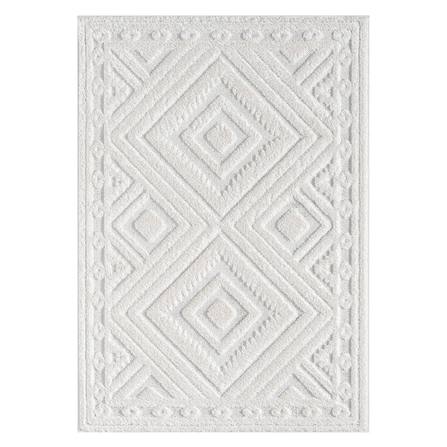 Fortino 777 creme Landhaus-, Boho & Skandi Stil Teppich