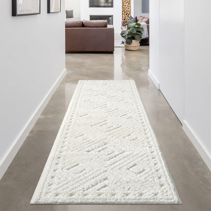 Fortino 777 creme Landhaus-, Boho & Skandi Stil Teppich