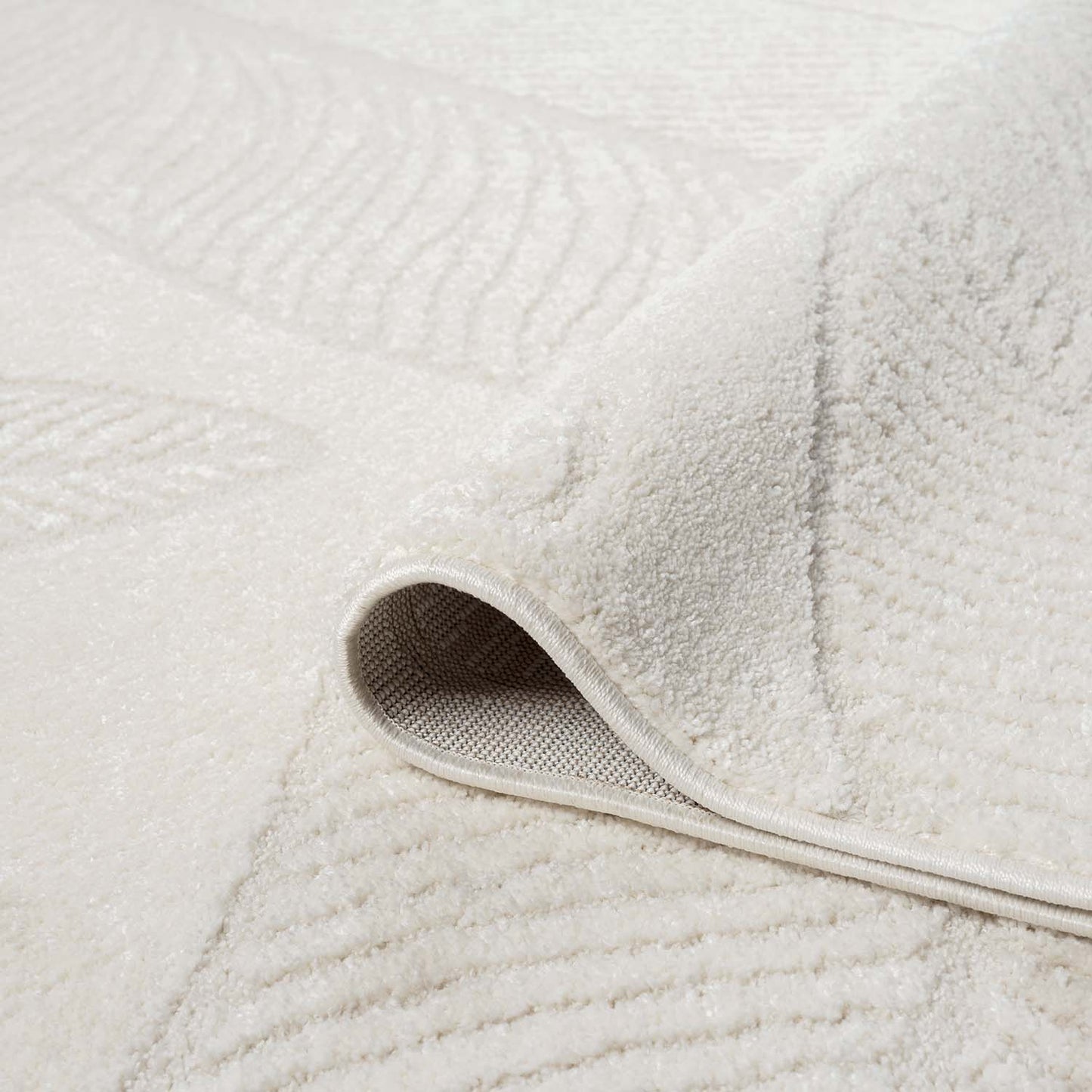 Lara 0629 creme Moderner Designer Teppich