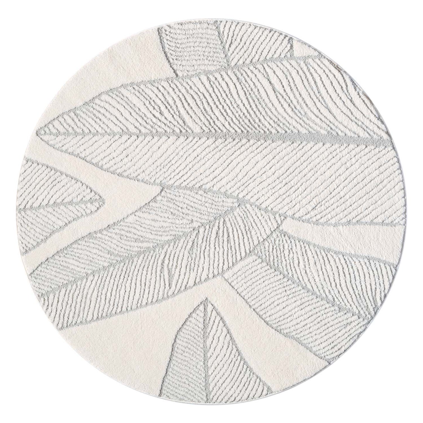 Lara 0629 grau Moderner Designer Teppich