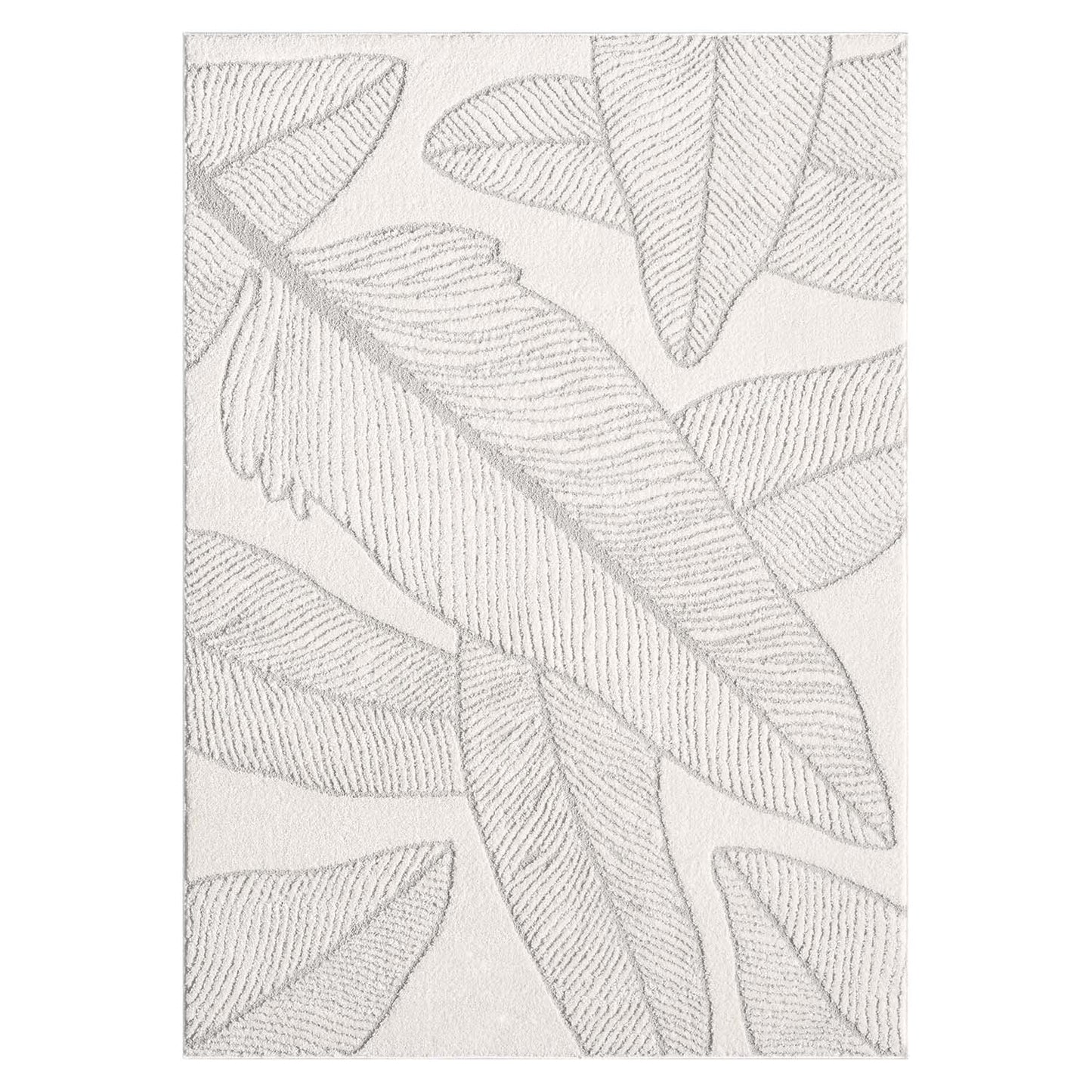 Lara 0629 grau Moderner Designer Teppich