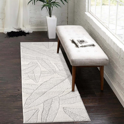 Lara 0629 grau Moderner Designer Teppich