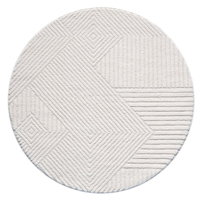Lara 0632 creme Moderner Designer Teppich