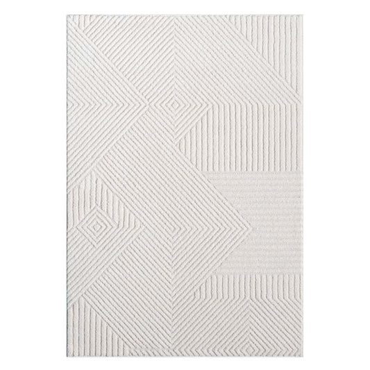 Lara 0632 creme Moderner Designer Teppich