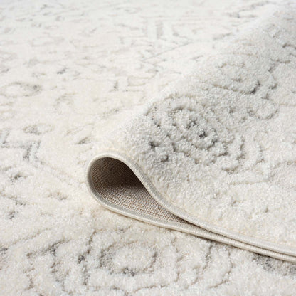 Lara 0638 creme Moderner Designer Teppich