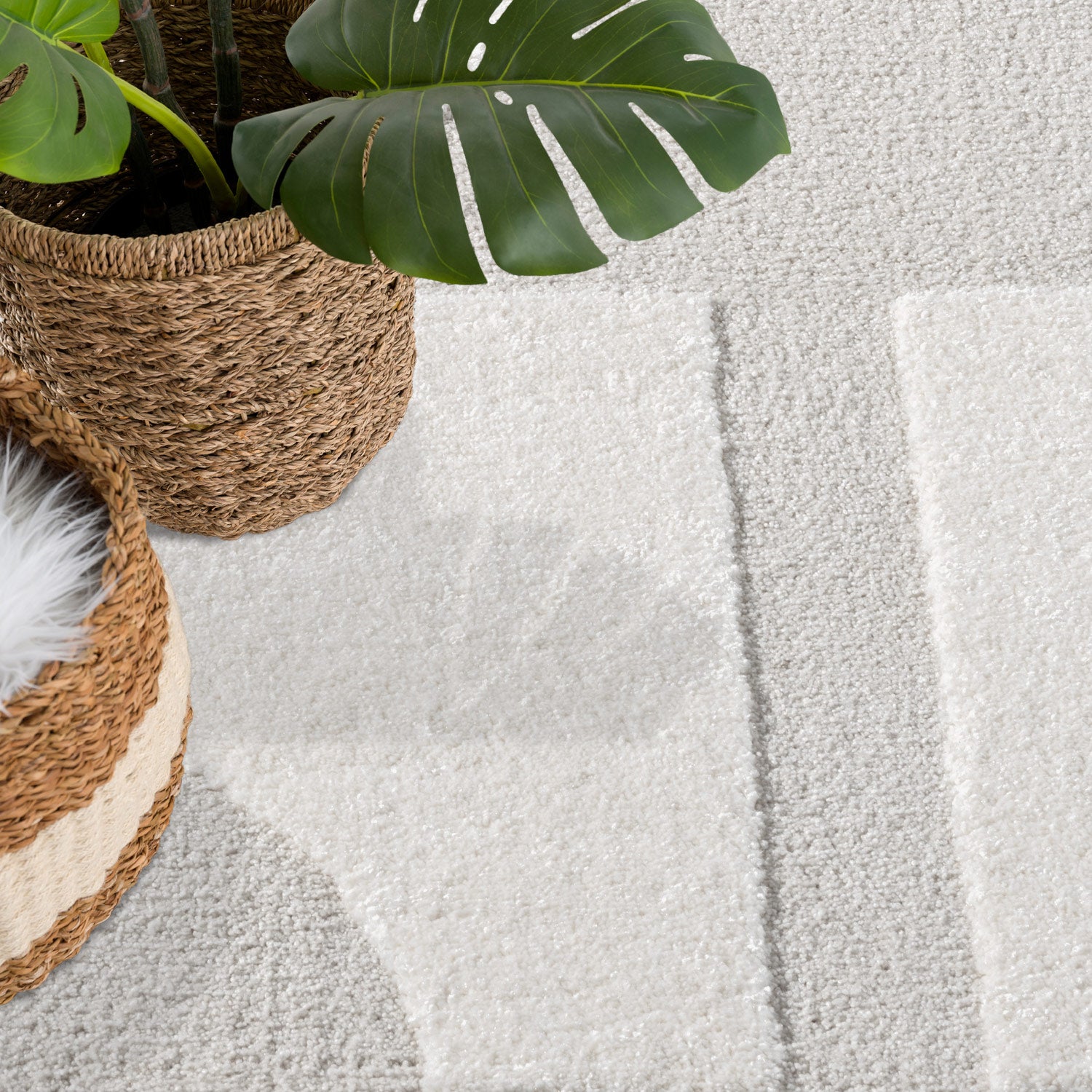 Lima 9992 creme Moderner Teppich mit Zeitlosem Design