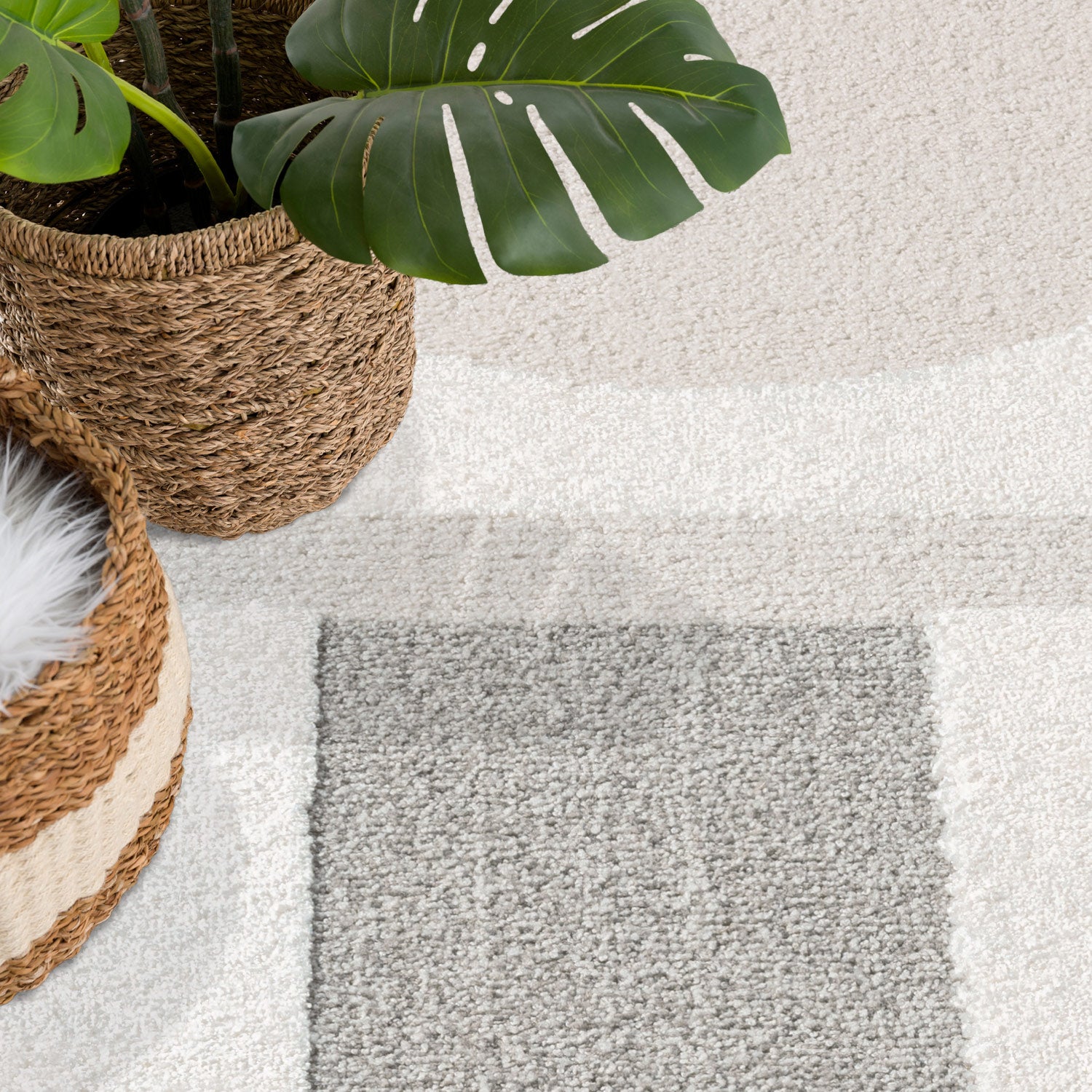 Lima 9992 grau Moderner Teppich mit Zeitlosem Design