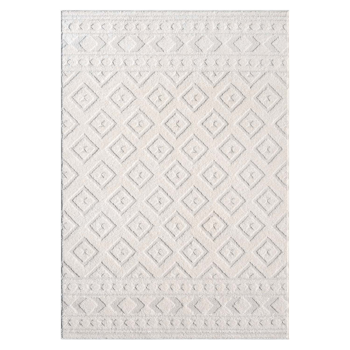 Lara 9999 creme Moderner Designer Teppich