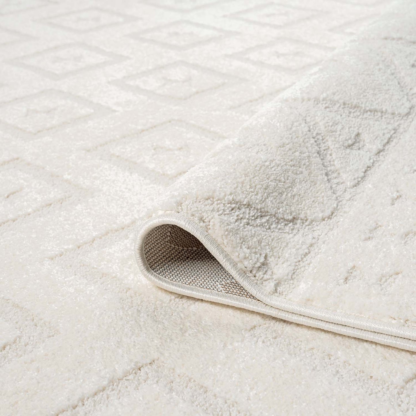 Lara 9999 creme Moderner Designer Teppich