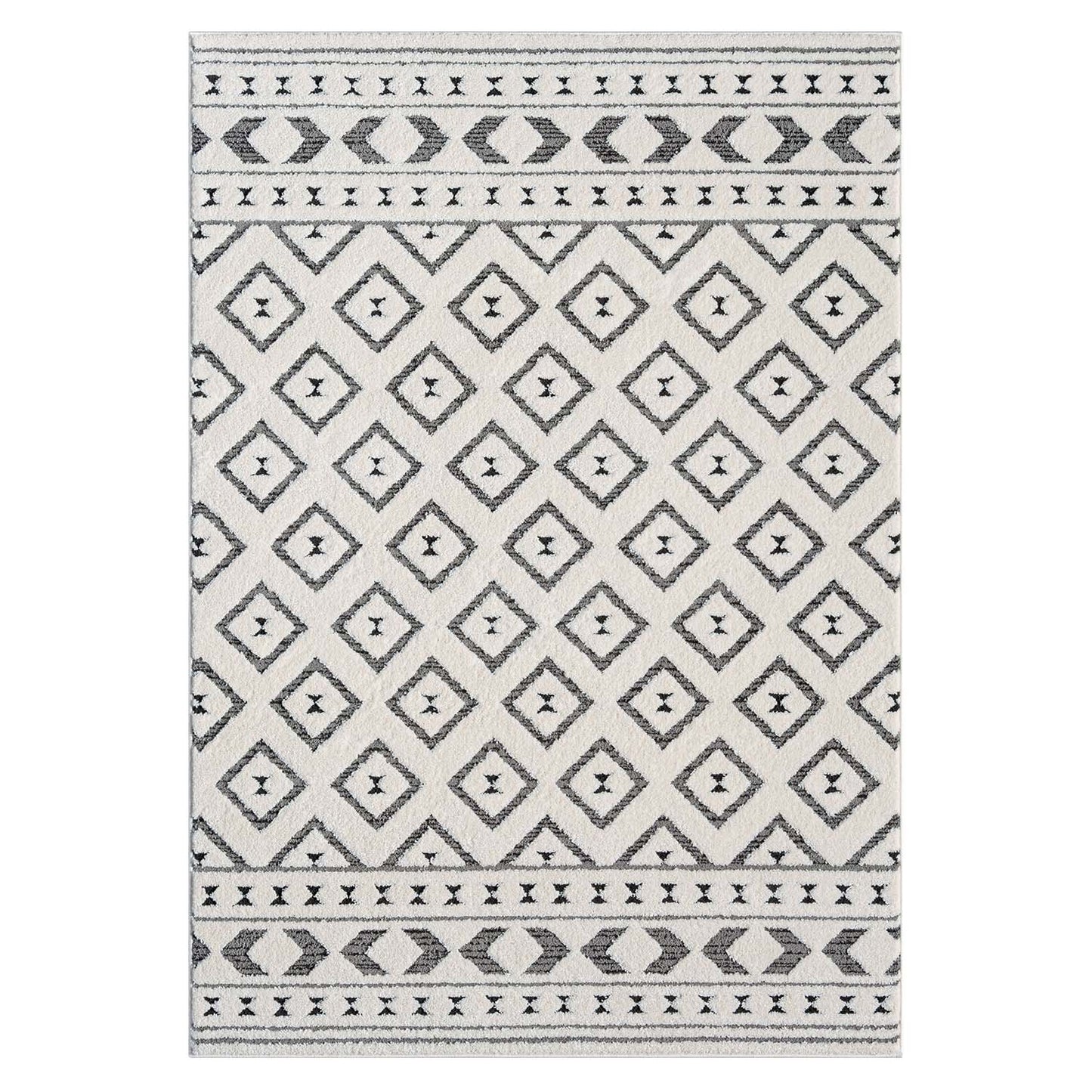 Lara 9999 grau Moderner Designer Teppich