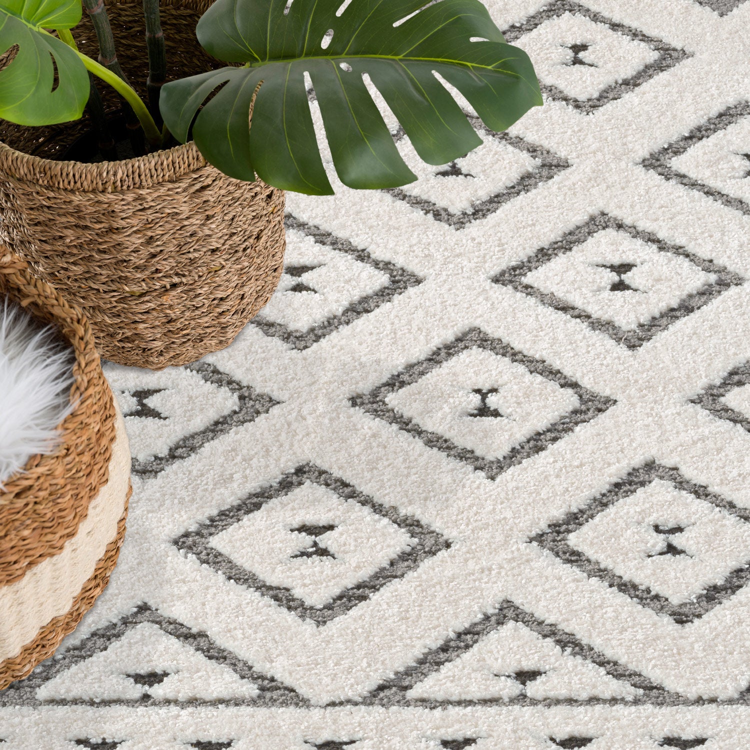 Lima 9999 grau Moderner Teppich mit Zeitlosem Design