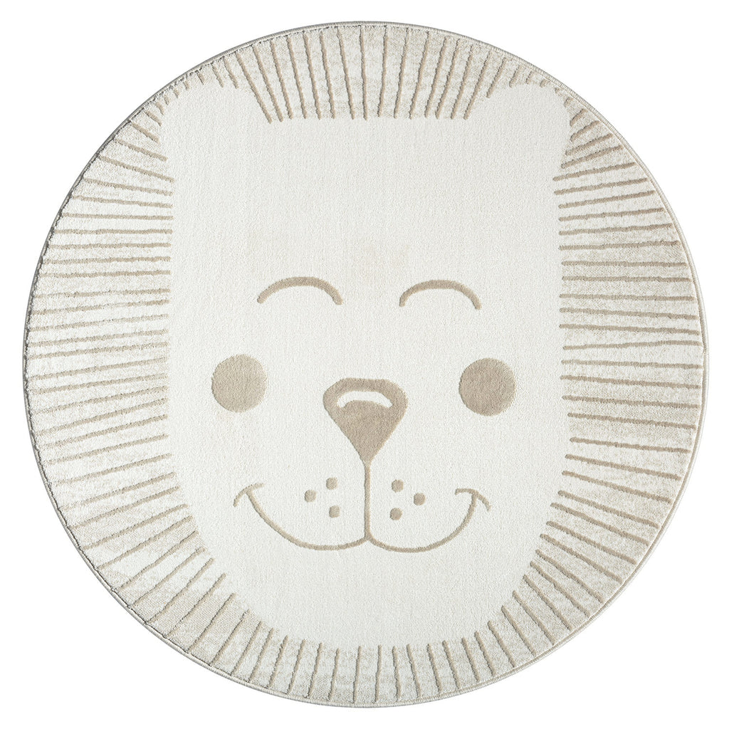 Mini 714 creme, Kinderteppich mit tollen Musterungen