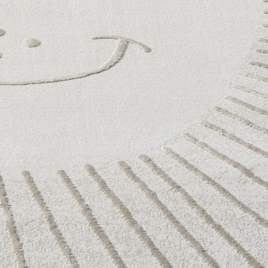 Mini 714 creme, Kinderteppich mit tollen Musterungen