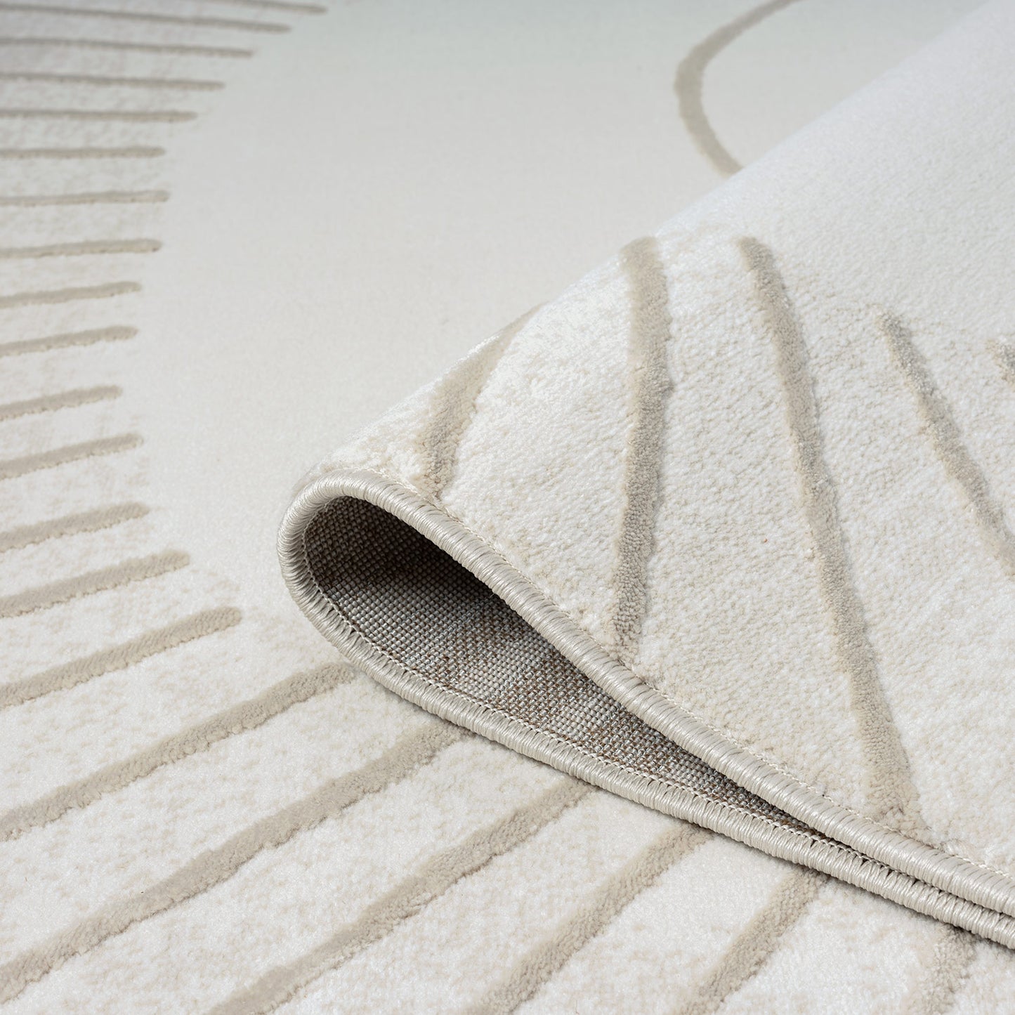 Luna 714 creme / Kinderteppich Löwe