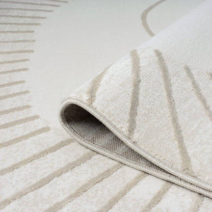 Luna 714 creme / Kinderteppich Löwe
