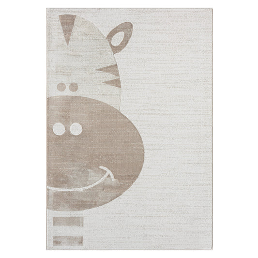 Luna 715 creme / Kinderteppich Giraffe