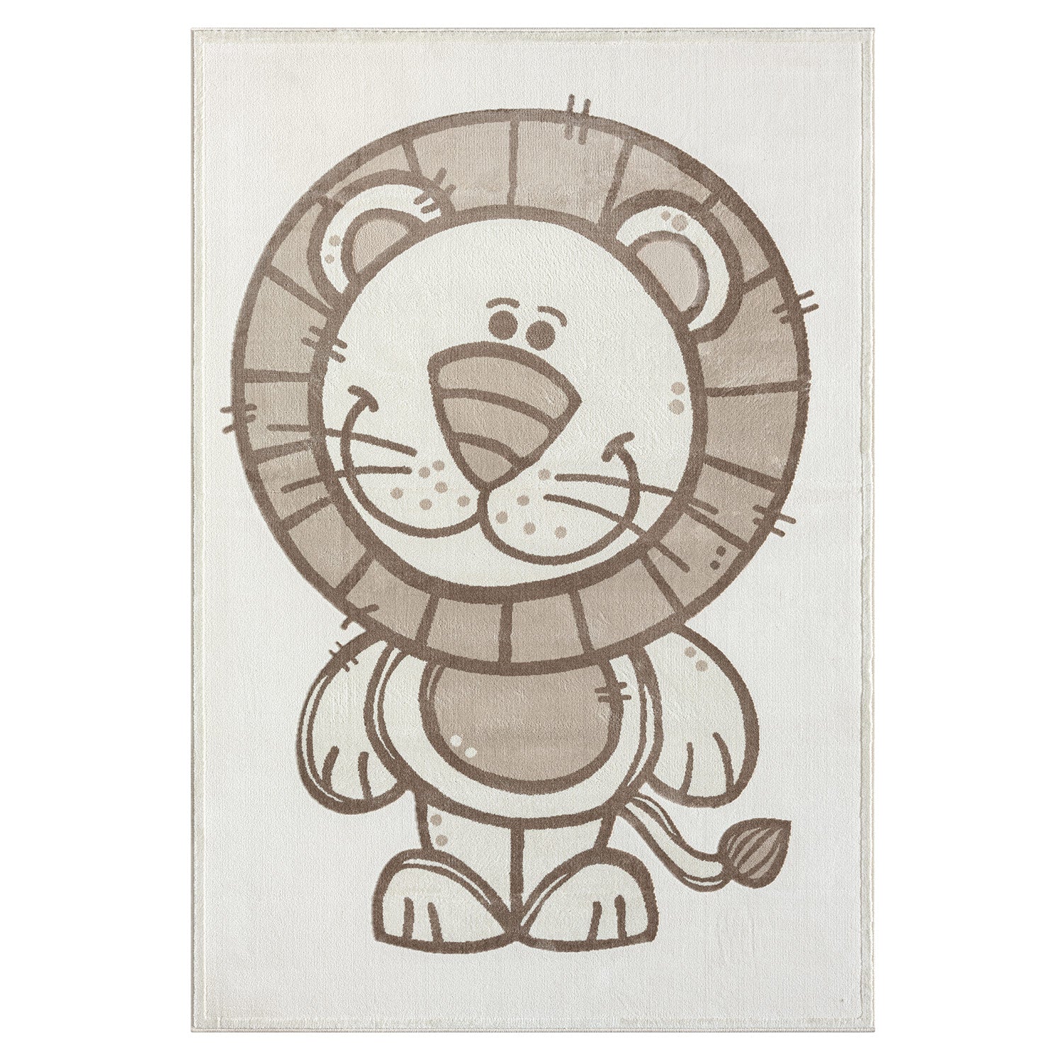 Mini 717 creme, Kinderteppich mit tollen Musterungen