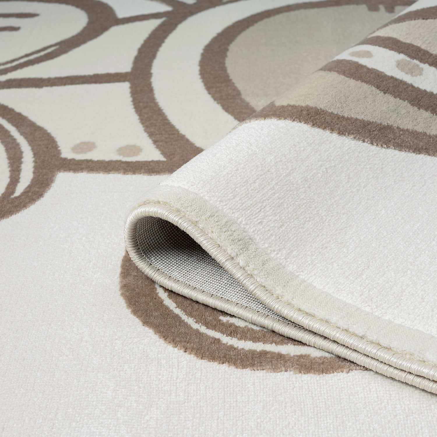 Mini 717 creme, Kinderteppich mit tollen Musterungen