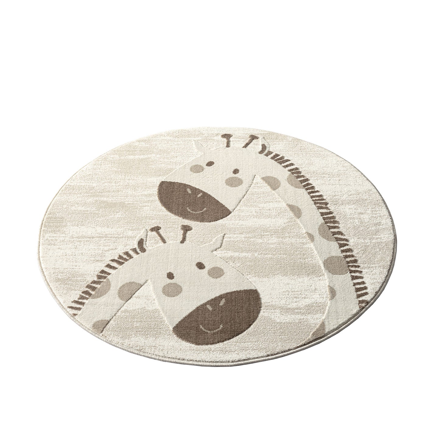 Luna 719 creme / Kinderteppich Giraffe