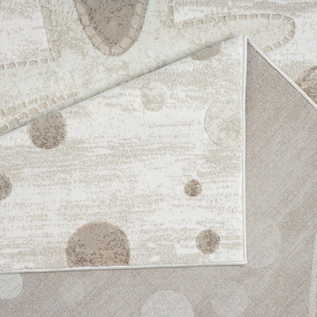 Mini 720 creme, Kinderteppich mit tollen Musterungen