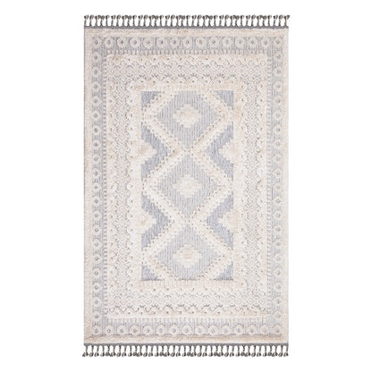 Valentina 730 creme-grau  Boho-Chic Style Teppich