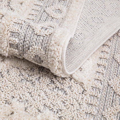 Valentina 730 creme-grau  Boho-Chic Style Teppich
