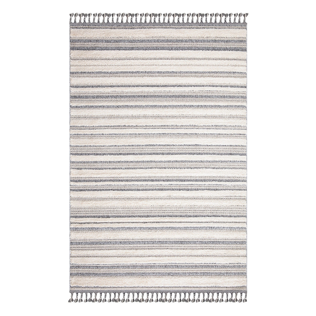 Valentina 807 grau Boho-Chic Style mit eleganter Relief-Optik