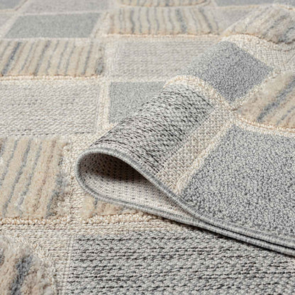 Valentina 950 grau Boho-Chic Style Teppich