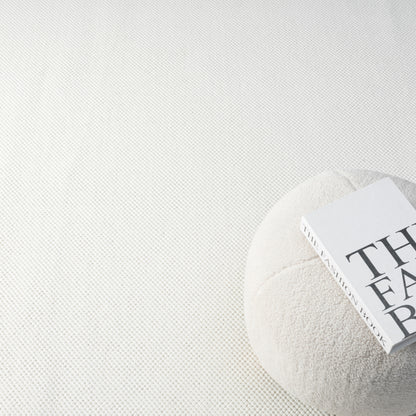 Ayla 2400 creme geflochtener weichflor Teppich