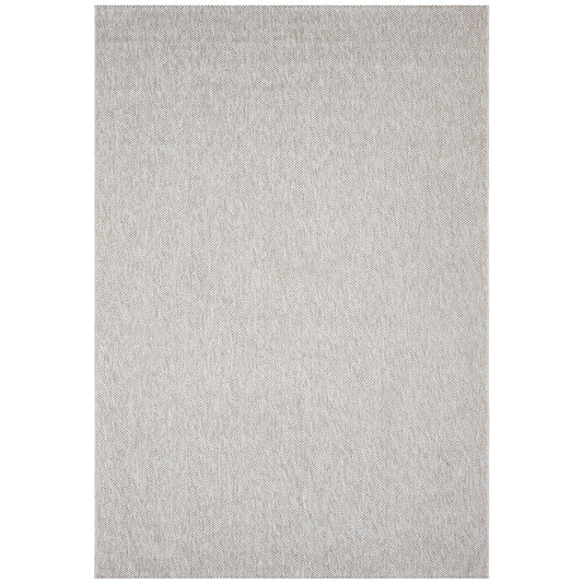 Ayla 2410 beige geflochtener weichflor Teppich