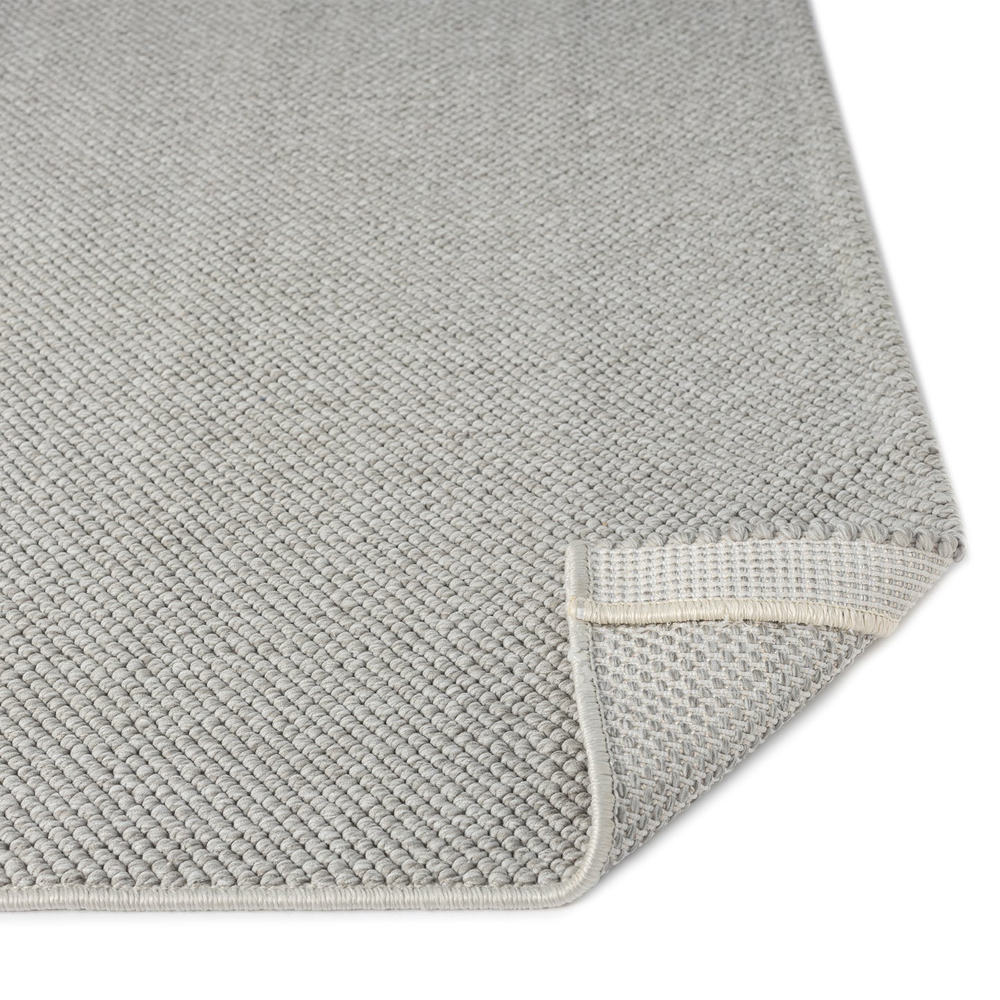 Ayla 2420 grau geflochtener weichflor Teppich