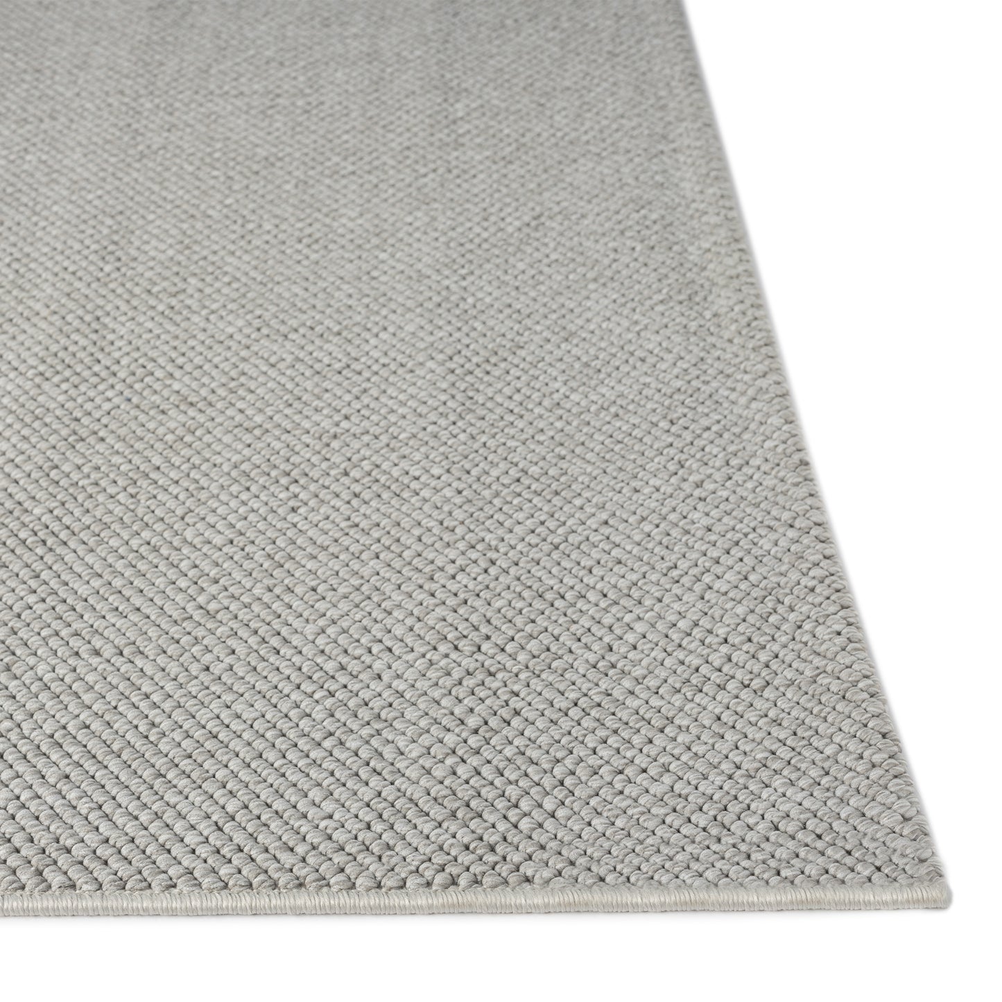 Ayla 2420 grau geflochtener weichflor Teppich