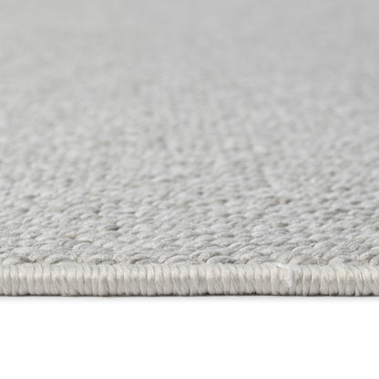 Ayla 2420 grau geflochtener weichflor Teppich