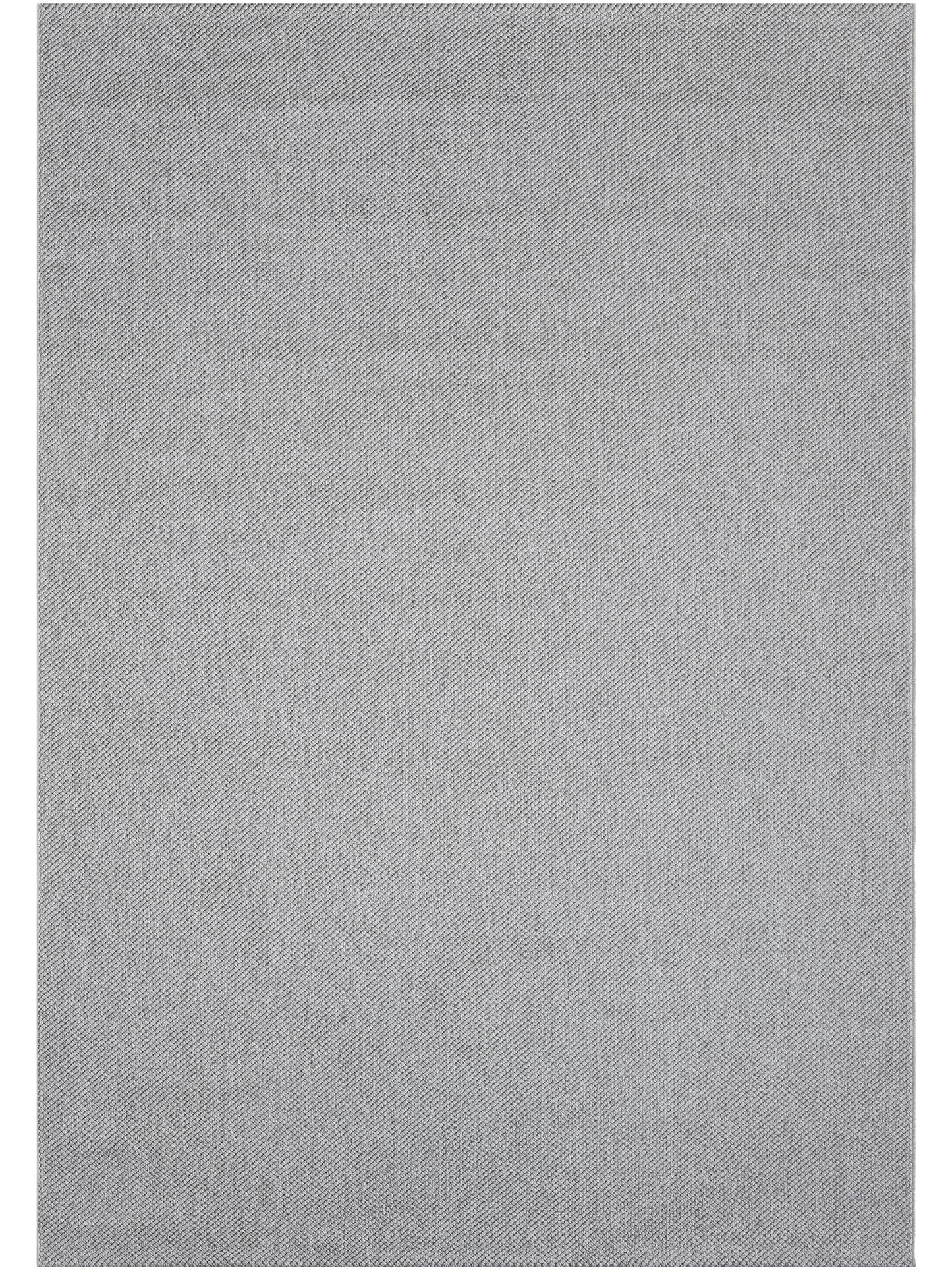 Ayla 2420 grau geflochtener weichflor Teppich