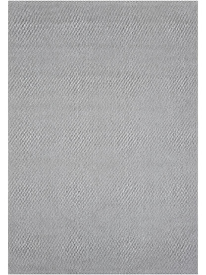 Ayla 2420 grau geflochtener weichflor Teppich