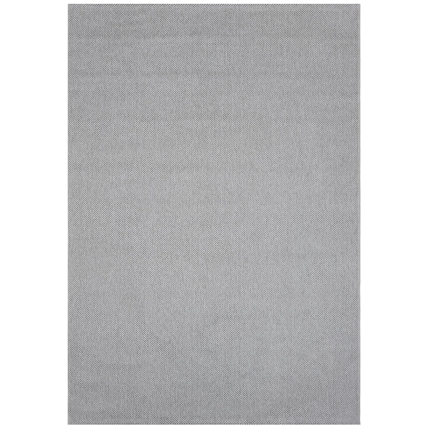 Ayla 2420 grau geflochtener weichflor Teppich