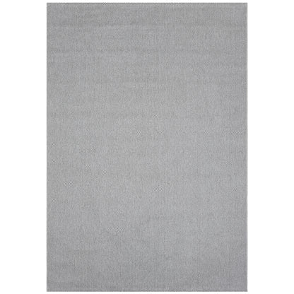 Ayla 2420 grau geflochtener weichflor Teppich
