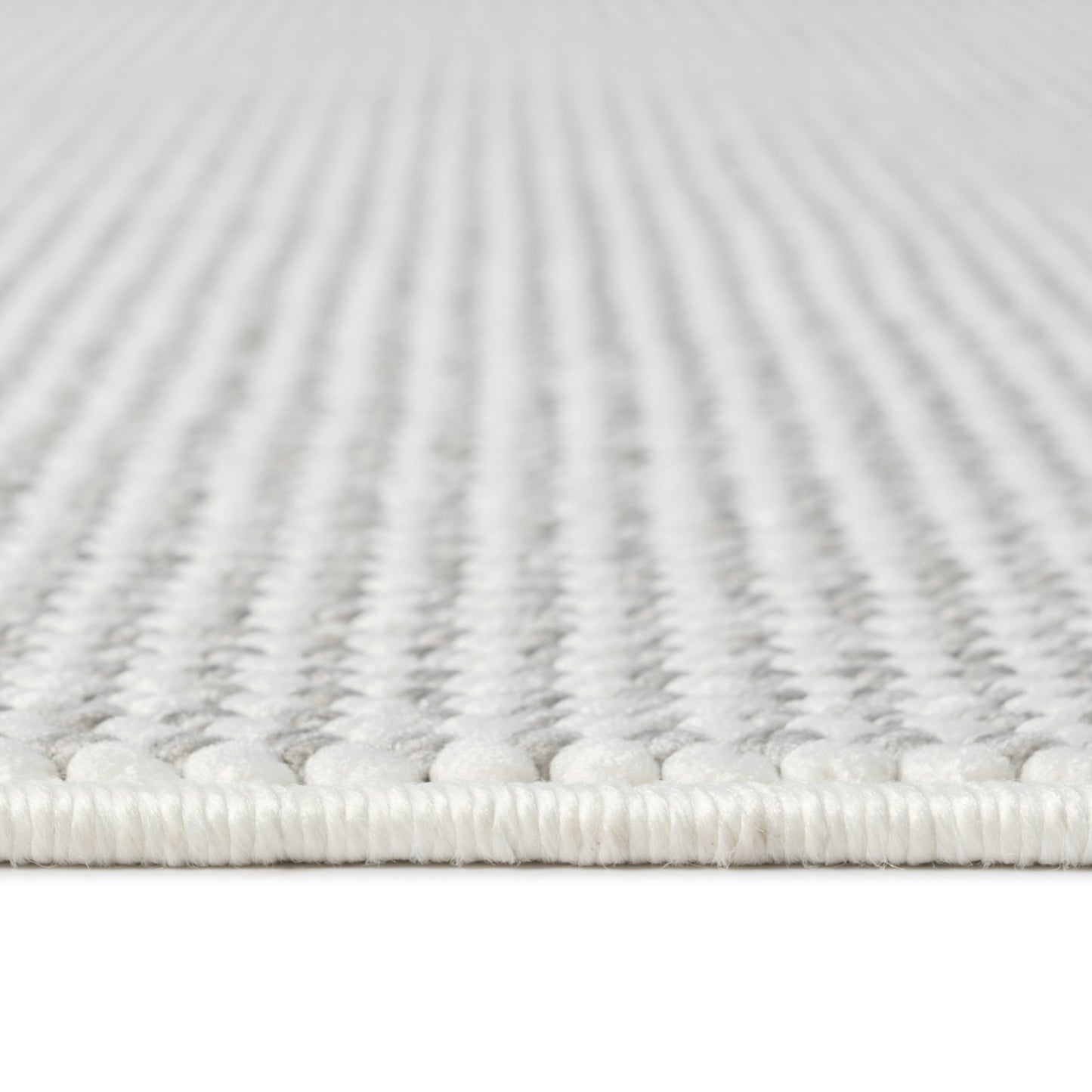 Ayla 2430 grau geflochtener weichflor Teppich