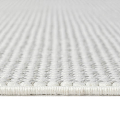 Ayla 2430 grau geflochtener weichflor Teppich