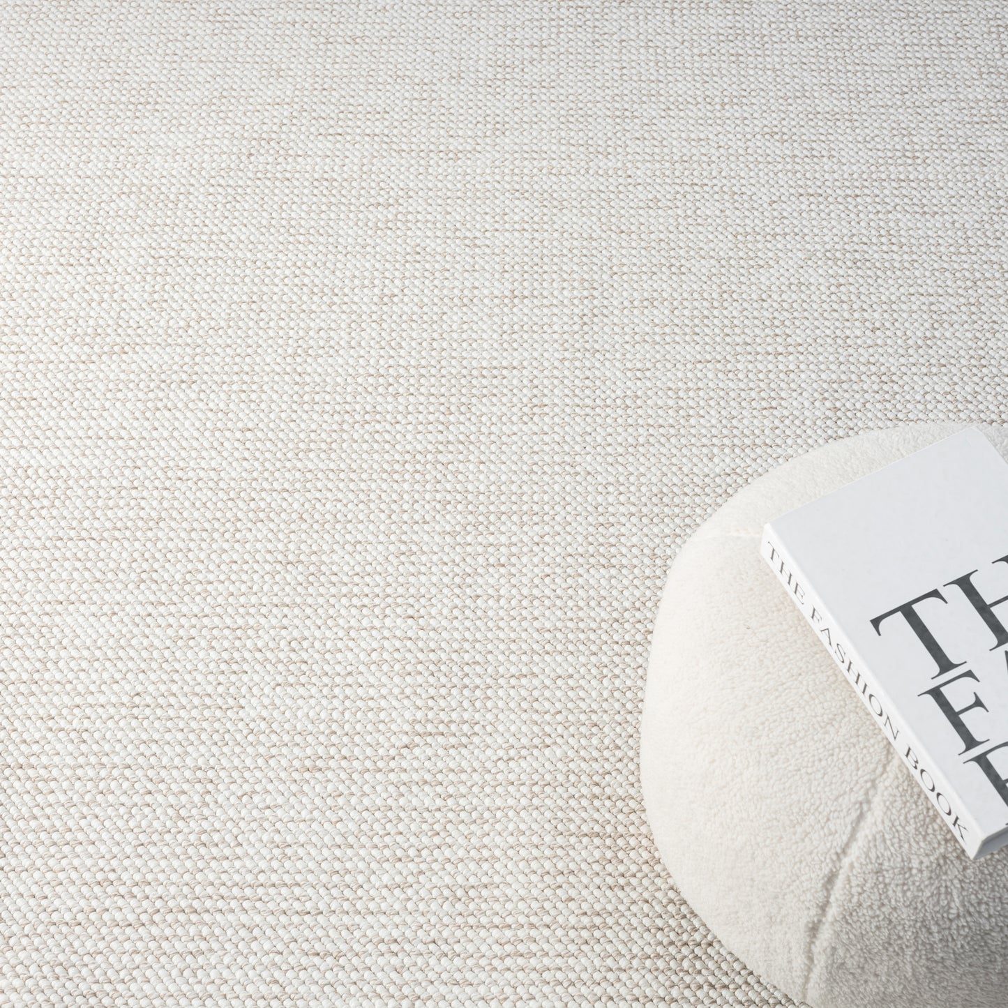 Ayla 2440 beige geflochtener weichflor Teppich