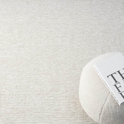 Ayla 2440 beige geflochtener weichflor Teppich