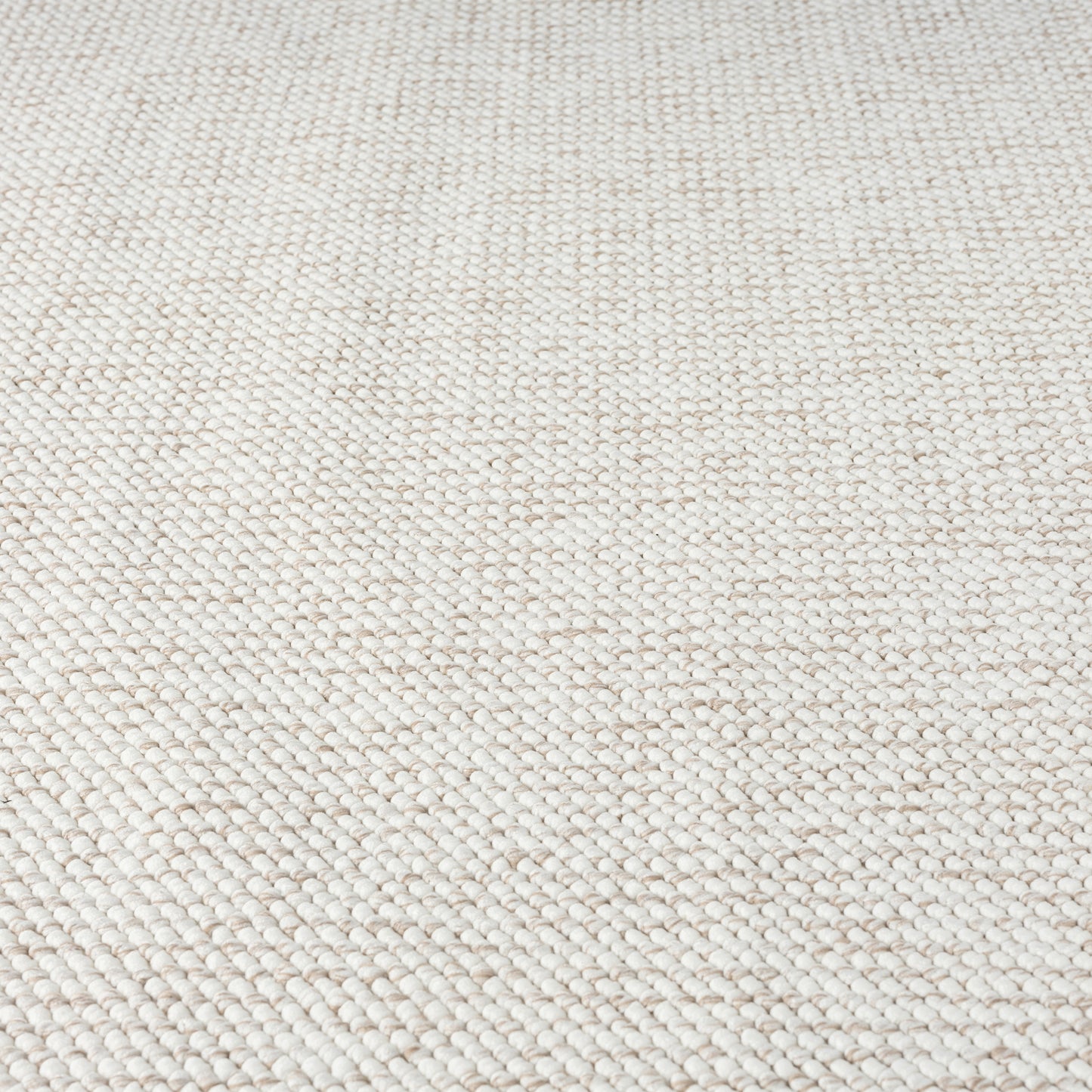 Ayla 2440 beige geflochtener weichflor Teppich