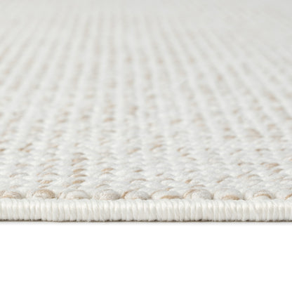 Ayla 2440 beige geflochtener weichflor Teppich