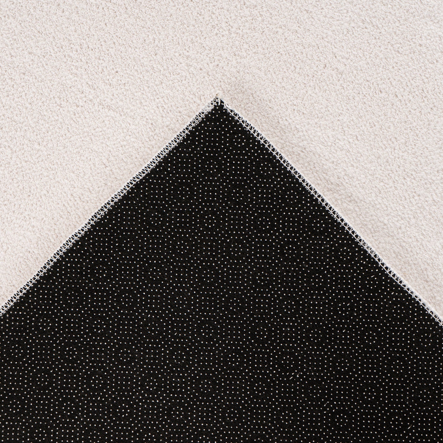 Lara 200 ivory, waschbarer Teppich, Soft-Touch-Flor