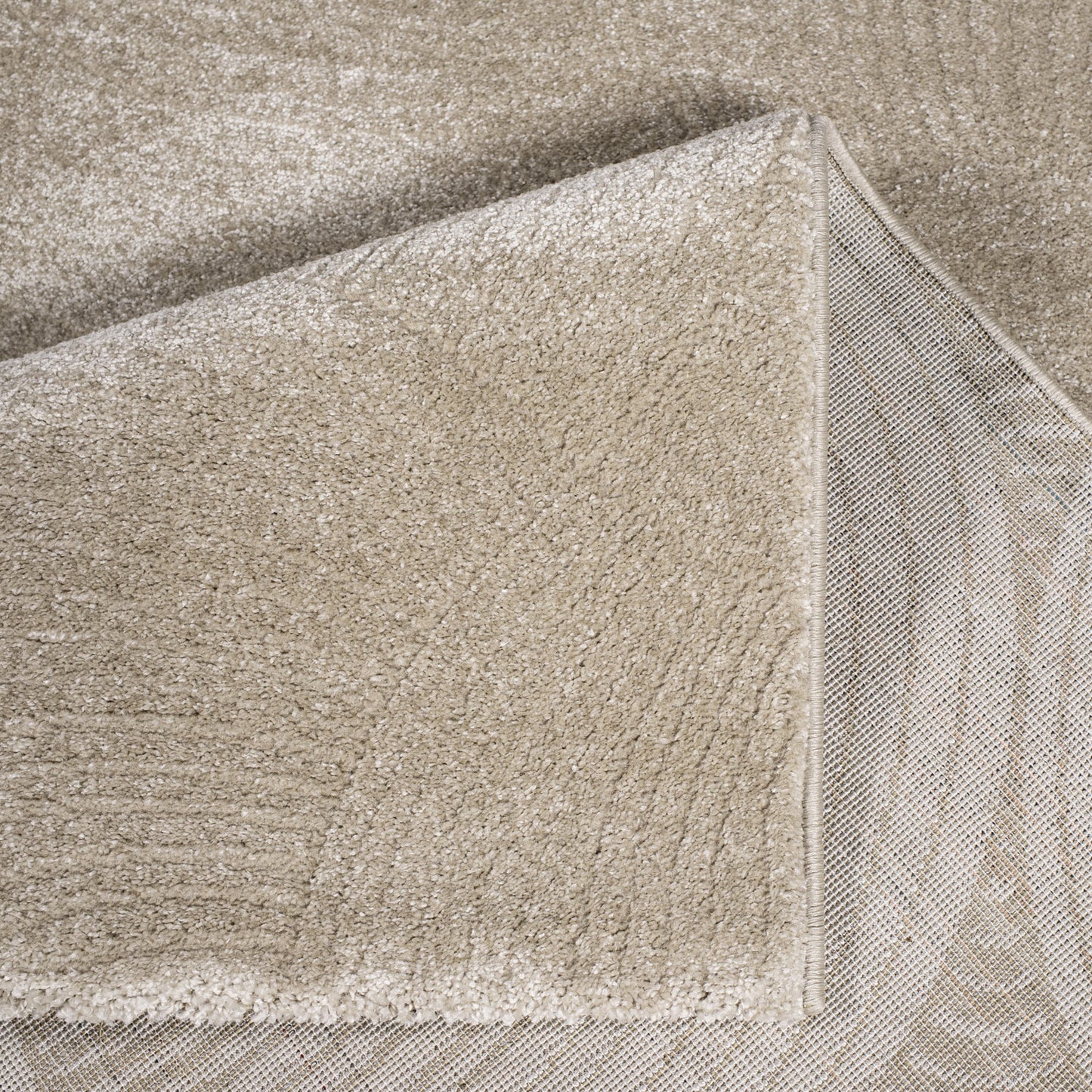 Lovely 647 beige / Moderner hochwertiger Designer Teppich