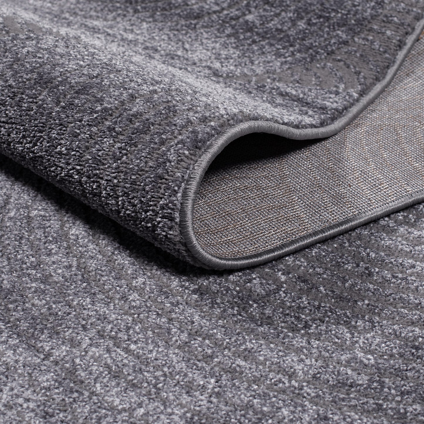 Lovely 647 grau / Moderner hochwertiger Designer Teppich