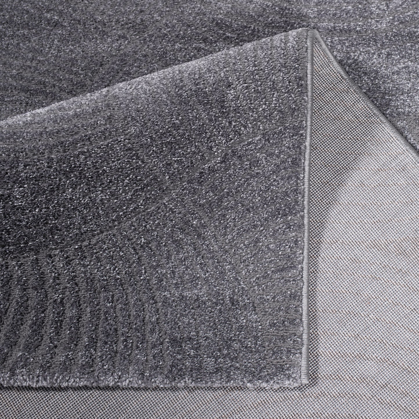 Lovely 647 grau / Moderner hochwertiger Designer Teppich