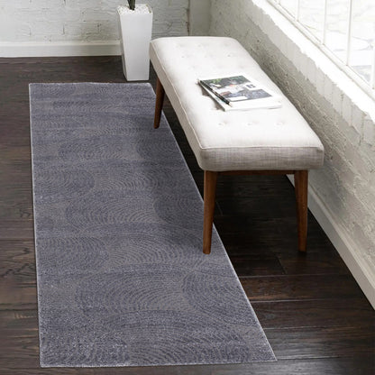 Lovely 647 grau / Moderner hochwertiger Designer Teppich