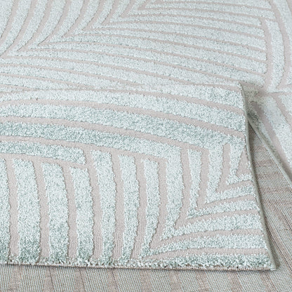 Lovely 648 grün/türkis / Moderner hochwertiger Designer Teppich
