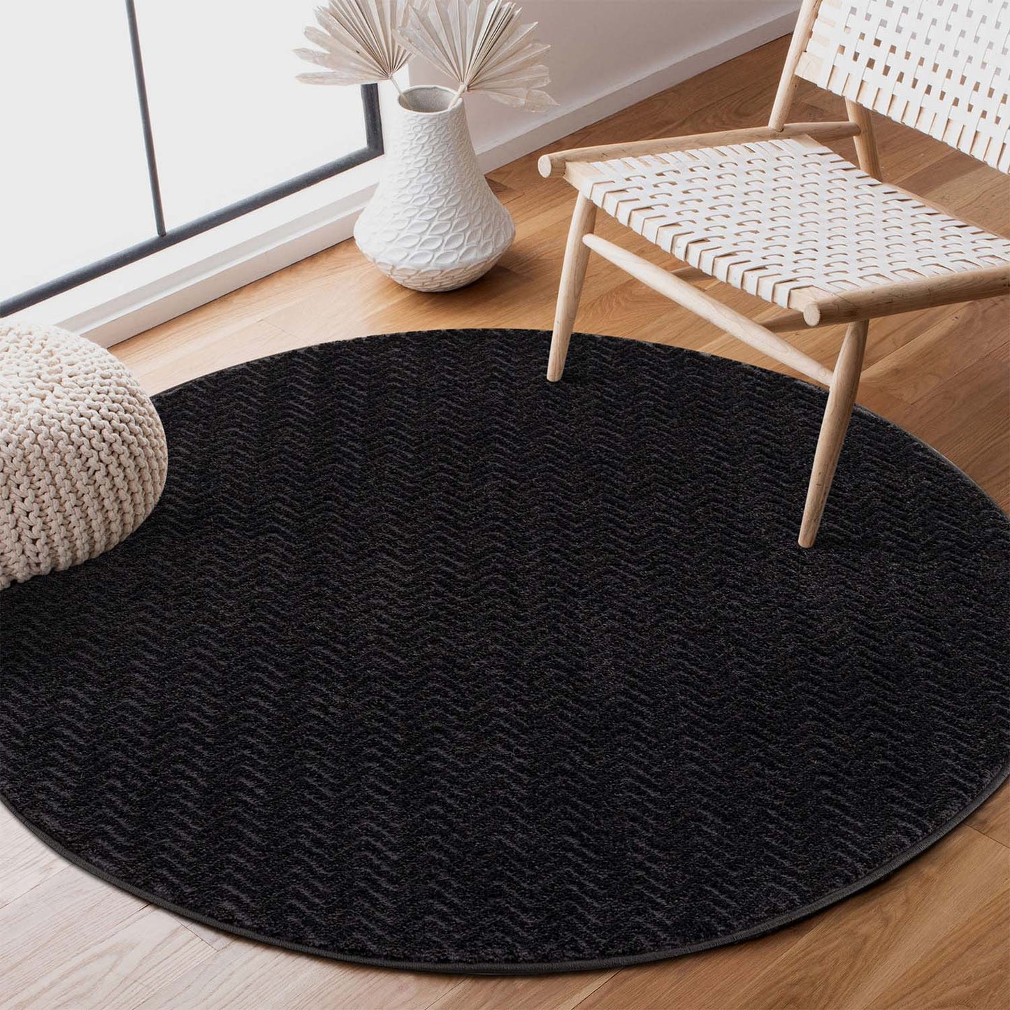 Lovely 805 anthrazit / Moderner hochwertiger Designer Teppich